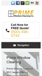 Mobile Screenshot of primewindowcleaning.com